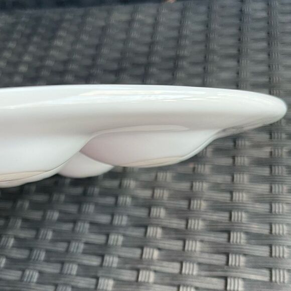 Target Home White Egg Shaped Ceramic Deviled Egg Serving Platter Plate - Picture 15 of 16